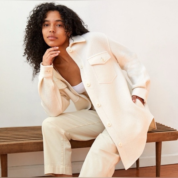 Wilfred Jackets & Blazers - Wilfred Ganna Shirt Jacket Beige - S